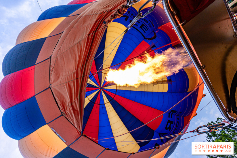Montgolfière à Fontainebleau, vol au dessus de l'Ile-de-France -  A7C8968