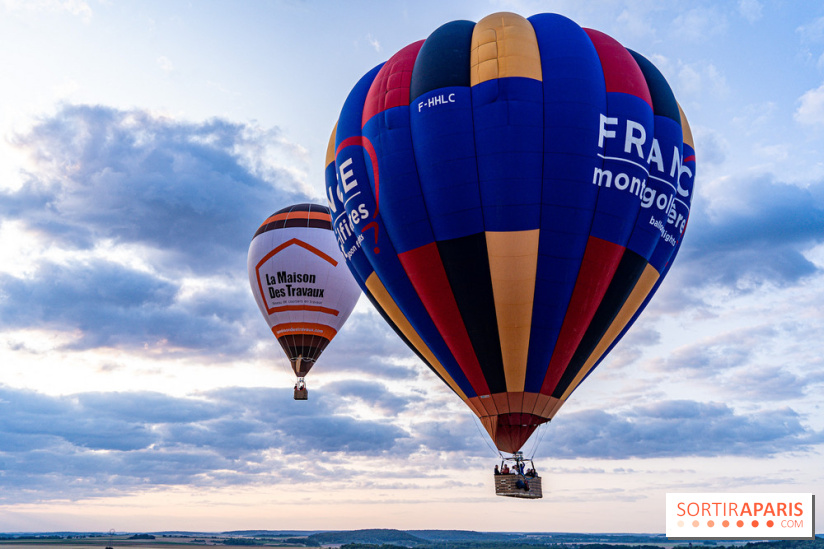 Montgolfière à Fontainebleau, vol au dessus de l'Ile-de-France