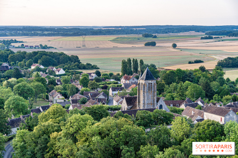 Montgolfière à Fontainebleau, vol au dessus de l'Ile-de-France -  A7C8993