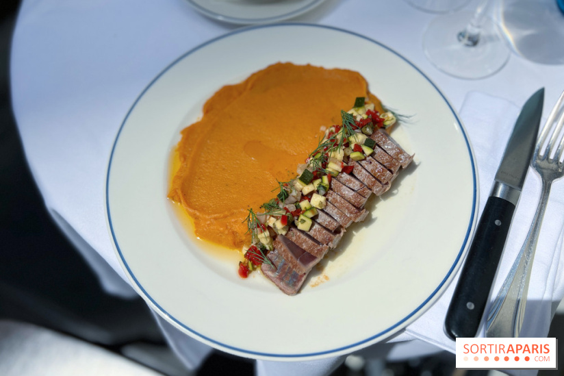 Restaurant Alfred - Thon mi-cuit légumes