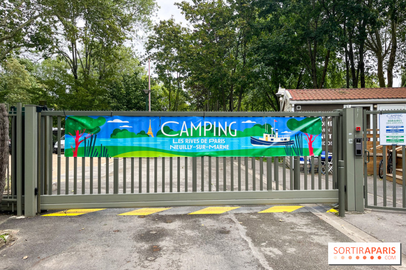 Les Rives de Paris, l'unique camping du 93 à Neuilly-sur-Marne