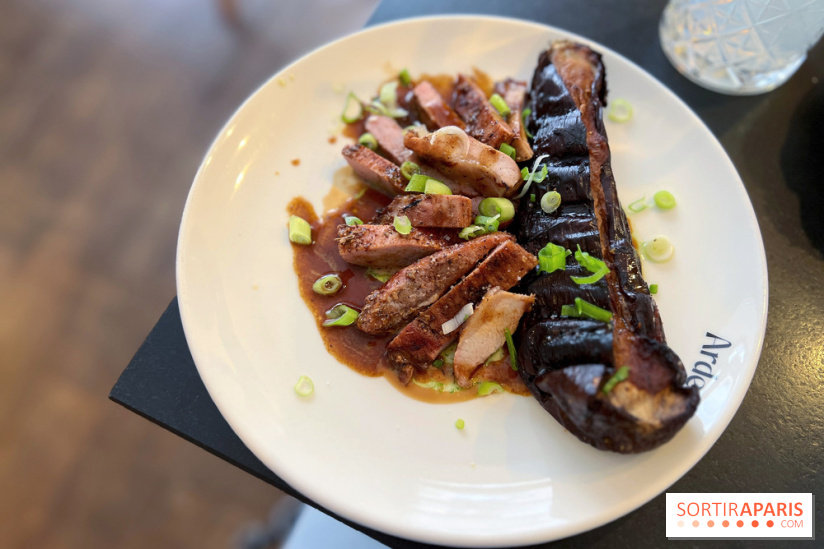 Ardent - Cochon et aubergine miso