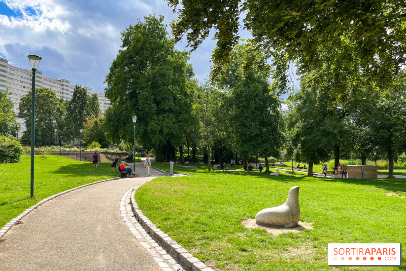 Le parc Georges Brassens, pour se croire à la campagne dans le 15e