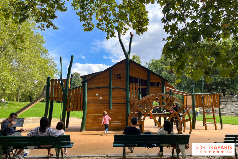 Le parc Georges Brassens, pour se croire à la campagne dans le 15e