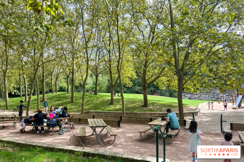 Le parc Georges Brassens, pour se croire à la campagne dans le 15e