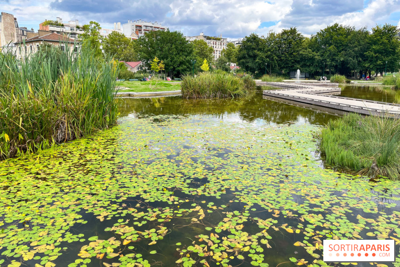 Le parc Georges Brassens, pour se croire à la campagne dans le 15e