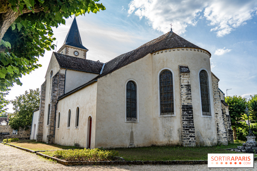 Bourron-Marlotte, village de Seine-et-Marne - église