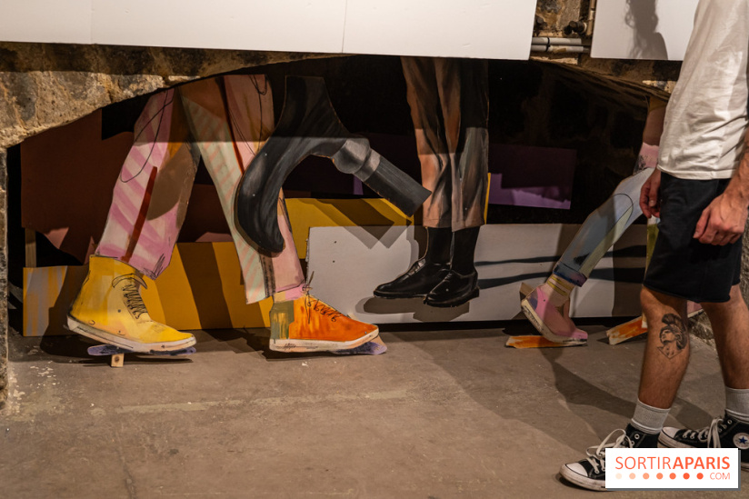 Exposition street-art Fragments par Ensemble Réel a l’église de la Madeleine -  A7C9923