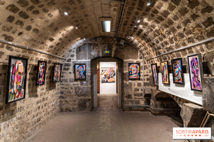 Exposition street-art Fragments par Ensemble Réel a l’église de la Madeleine