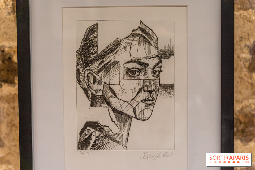 Exposition street-art Fragments par Ensemble Réel a l’église de la Madeleine