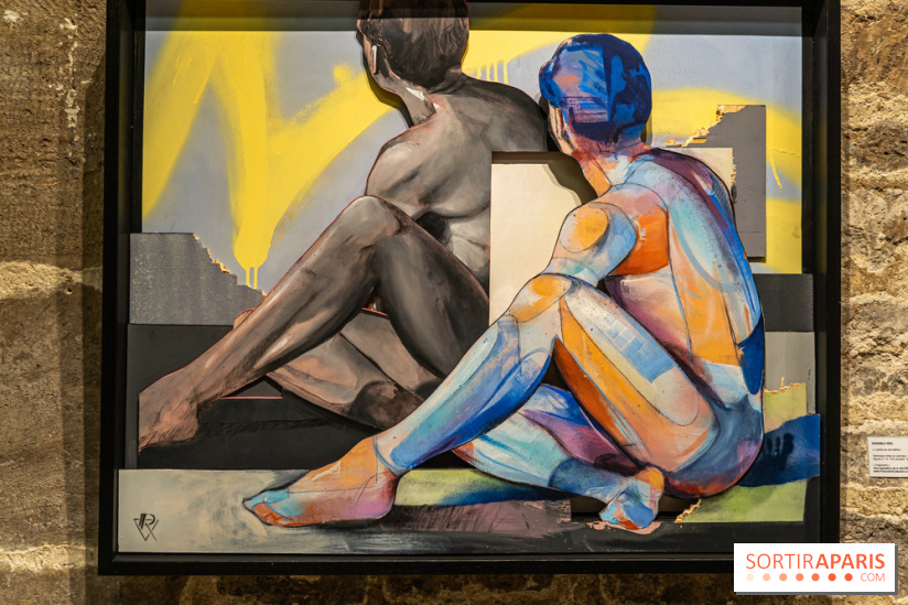 Exposition street-art Fragments par Ensemble Réel a l’église de la Madeleine