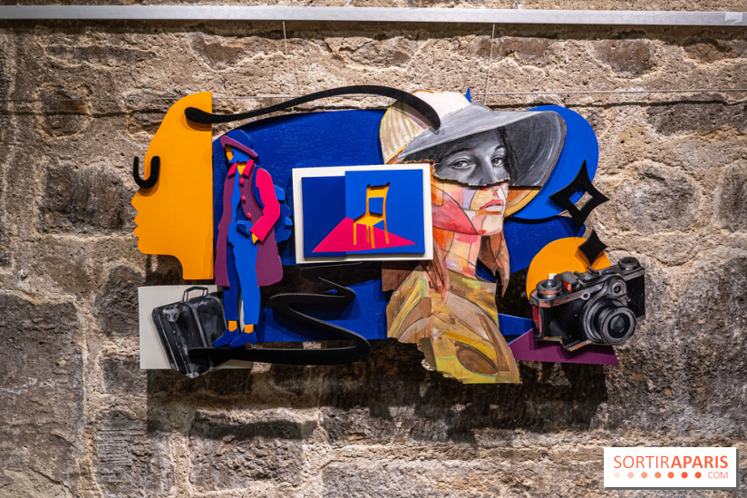 Exposition street-art Fragments par Ensemble Réel a l’église de la Madeleine
