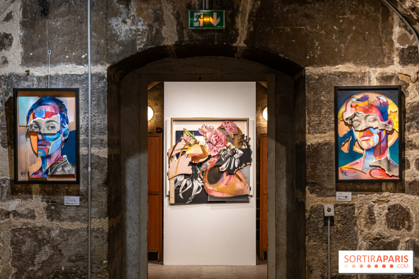 Exposition street-art Fragments par Ensemble Réel a l’église de la Madeleine