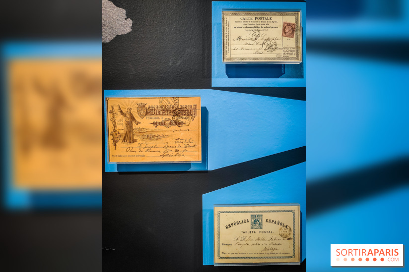 Nouvelles du paradis, la carte postale de vacances : l'exposition ensoleillée au Musée de la Poste - IMG20230905194002