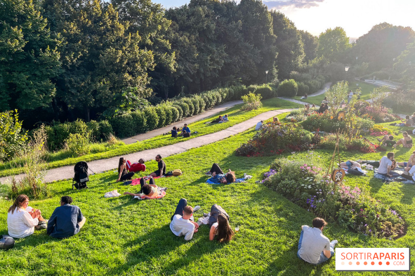 Le parc de Belleville