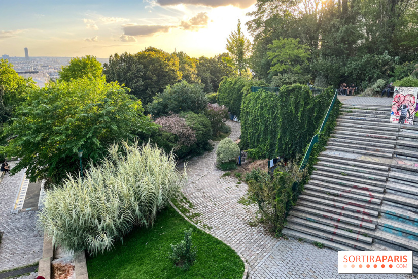 Le parc de Belleville