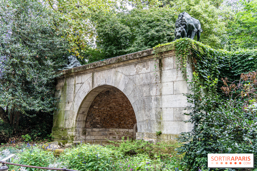 La fontaine aux lions du Jardin des plantes - photos