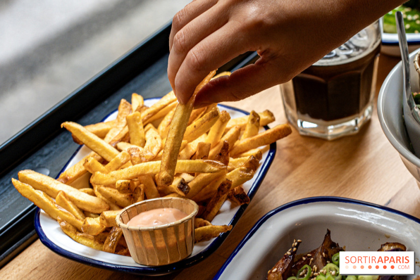 Yansai, restaurant de street Food asiatique rue Gravilliers - Paris 3e -  frites