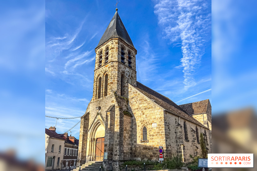 Village de Dampierre en Yvelines  - église de Dampierre 0844