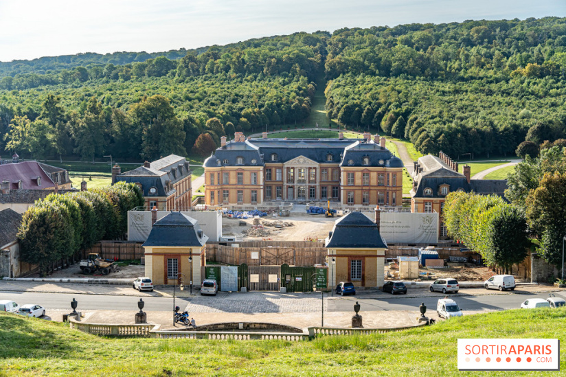 Village de Dampierre en Yvelines  -  Château de Dampierre