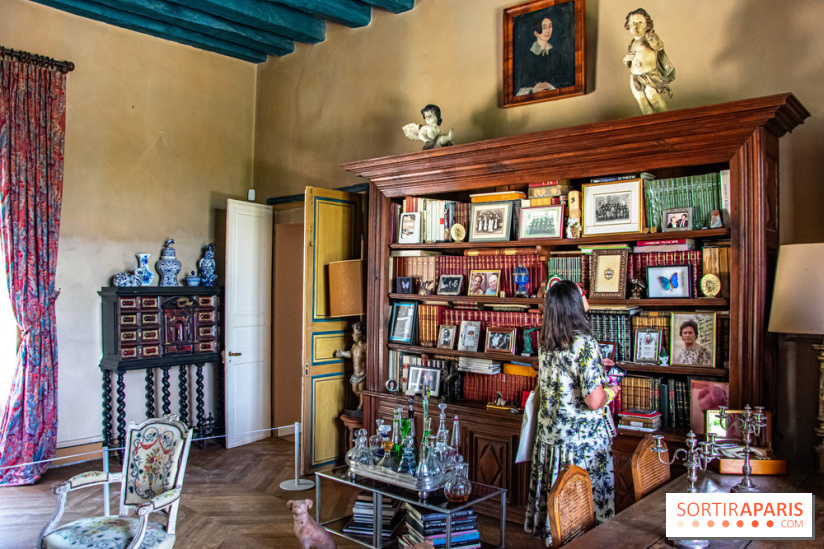 Domaine de Jean-Claude Brialy à Monthyon salon