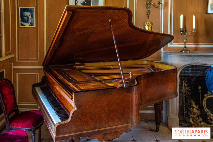 Domaine de Jean-Claude Brialy à Monthyon salon barbara