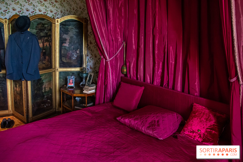 Domaine de Jean-Claude Brialy à Monthyon - chambre de Jean-Claude Brialy