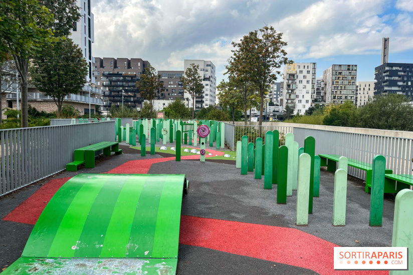 Le Grand parc des Docks de SaintOuen, oasis de verdure au coeur du nouveau quartier des Docks