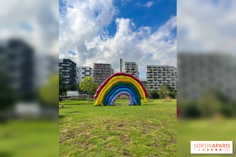 Le Grand parc des Docks de SaintOuen, oasis de verdure au coeur du nouveau quartier des Docks