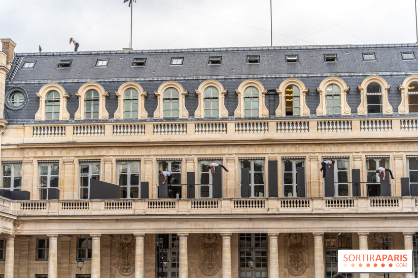 Horizon, le spectacle dans la cours du Palais Royal -  A7C0701