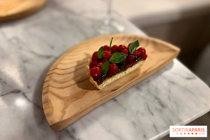 Tracé, Clément Vergeat - Tartelette groseilles basilic