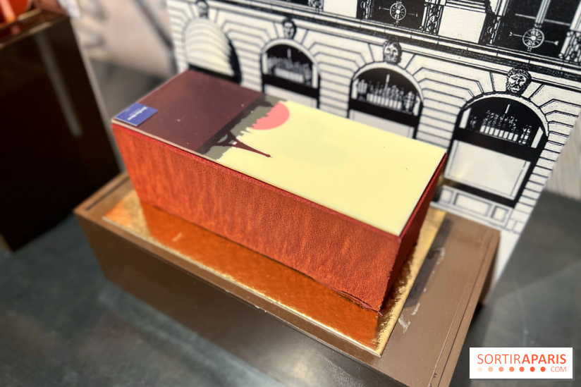 Jean-Paul Hévin - Bûche de voyage chocolat 2023