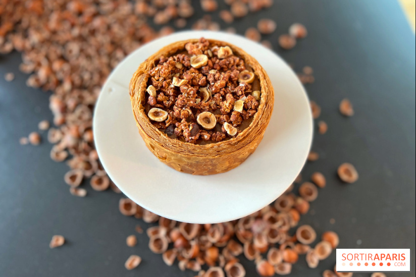 La Halle aux Grains - Flan sarrasin noisettes