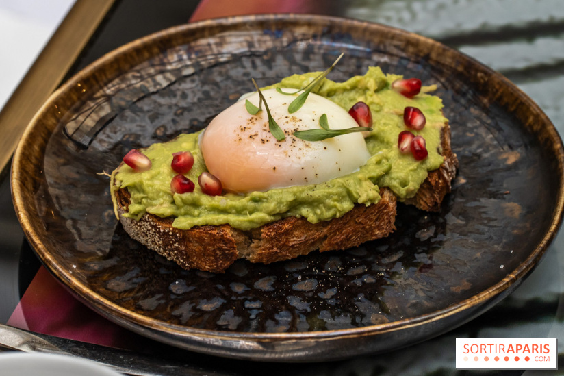Le nouveau brunch du Rivages au Scribe Paris Opéra -  avocado toast