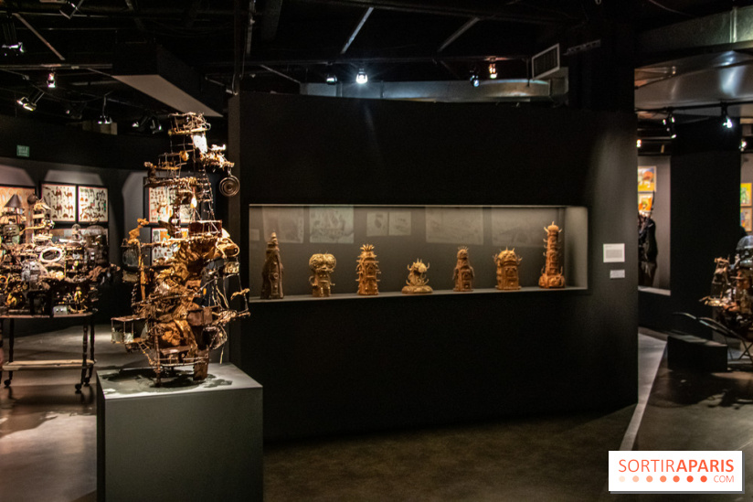 Exposition Aux Frontières de l'Art Brut à la Halle Saint-Pierre