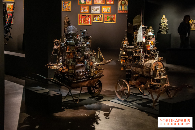 Exposition Aux Frontières de l'Art Brut à la Halle Saint-Pierre