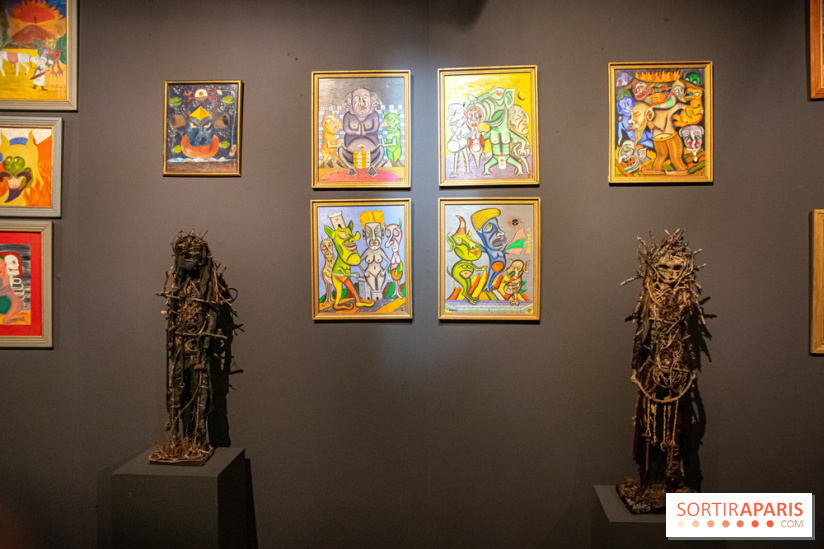 Exposition Aux Frontières de l'Art Brut à la Halle Saint-Pierre