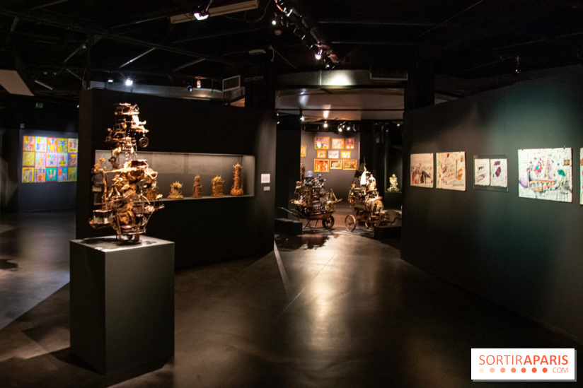 Exposition Aux Frontières de l'Art Brut à la Halle Saint-Pierre