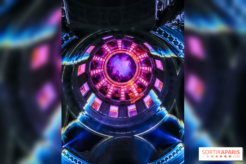 Aura, un spectacle son et lumières qui illumine le Dôme des Invalides - photos et vidéo - IMG20230920210113