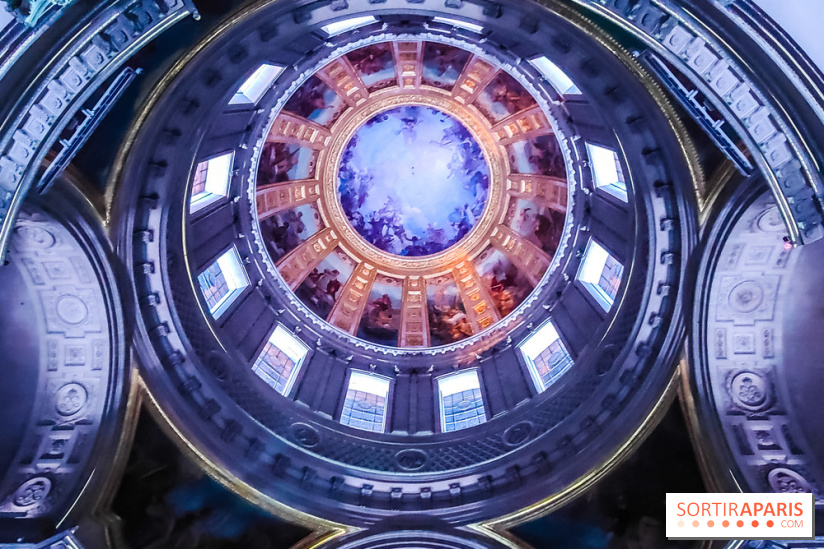 Aura, un spectacle son et lumières qui illumine le Dôme des Invalides - photos et vidéo