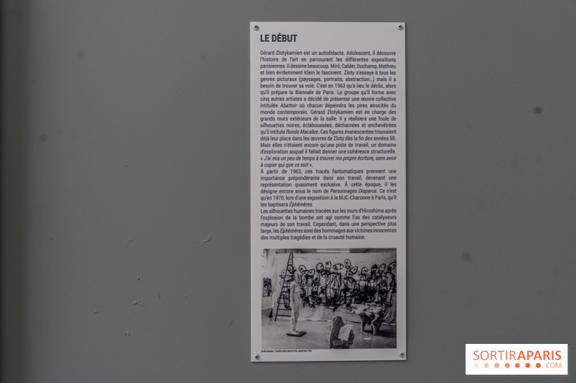 Exposition Gérard Zlotykamien alias Zloty à Paris -  A7C1534
