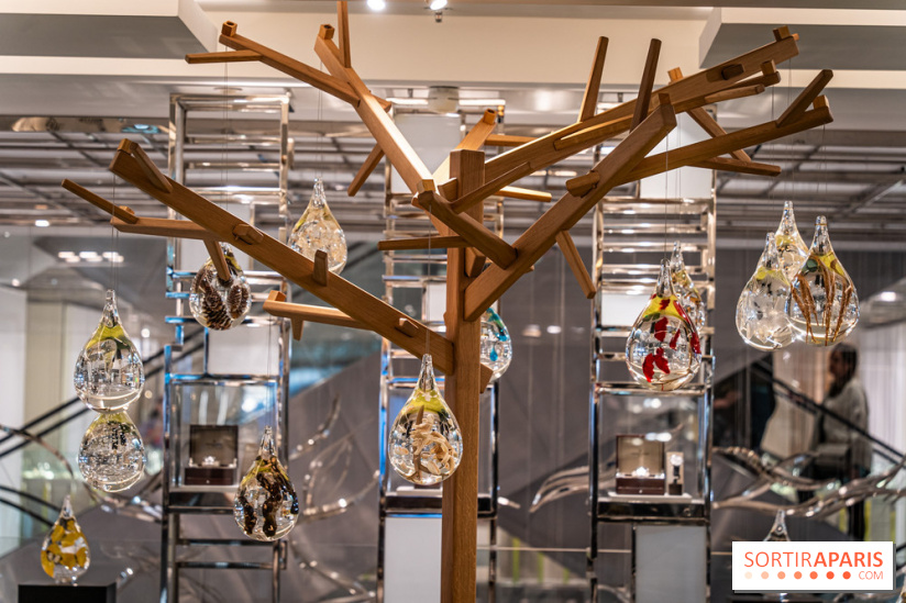 Exposition des Larmes de Joie de Benoit Dutour au Printemps Haussmann