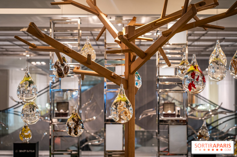 Exposition des Larmes de Joie de Benoit Dutour au Printemps Haussmann