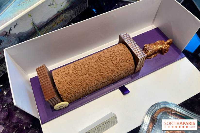 Hugo & Victor - Bûches de Noël 2023 signature chocolat-orange