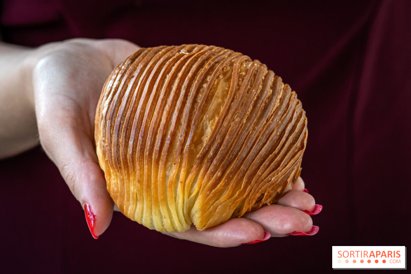 Bopain, la nouvelle boulangeries aux viennoiseries de folie -  brioche feuilletée pandan
