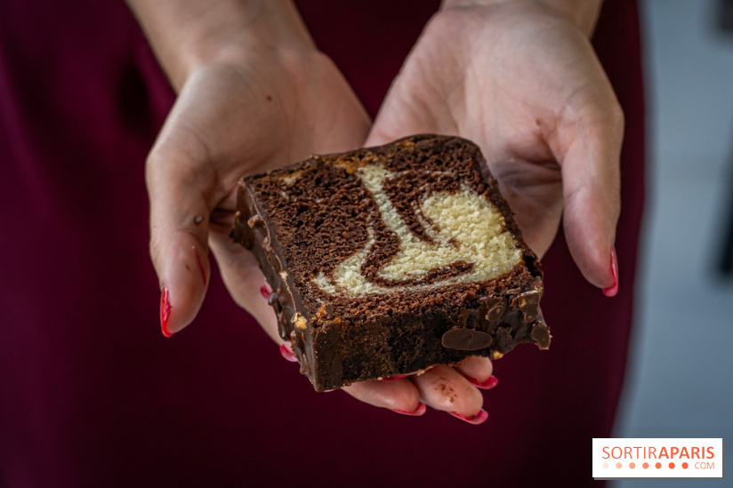 Bopain, la nouvelle boulangeries aux viennoiseries de folie -  cake marbré