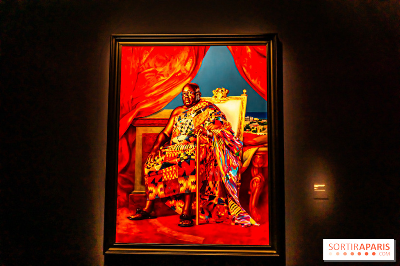 Exposition Kehinde Wiley - Dédale du Pouvoir - Musée du Quai Branly Jacques Chirac - photos  -  A7C2034