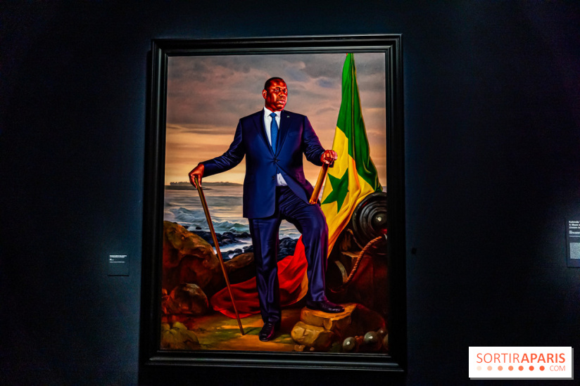 Exposition Kehinde Wiley - Dédale du Pouvoir - Musée du Quai Branly Jacques Chirac - photos  -  A7C2021