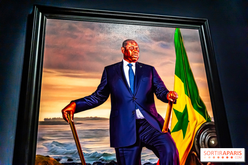 Exposition Kehinde Wiley - Dédale du Pouvoir - Musée du Quai Branly Jacques Chirac - photos  -  A7C2024