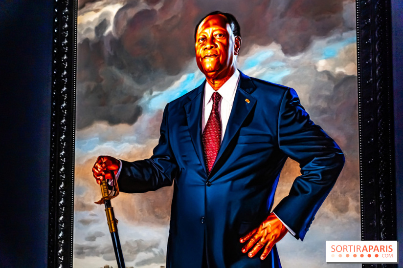 Exposition Kehinde Wiley - Dédale du Pouvoir - Musée du Quai Branly Jacques Chirac - photos  -  A7C2052